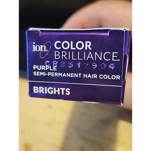 Ion Permanent Brights 2.05oz Semi-Permanent Intensive Shine CremePURPLE - Picture 5 of 5